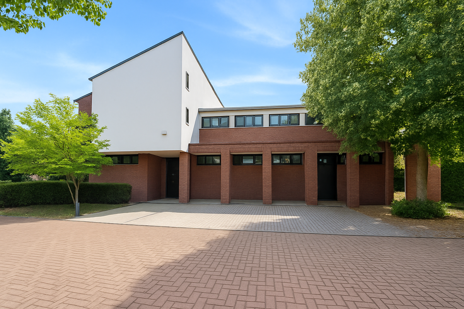 Stadthaus mit Präsenz nahe des Spoykanals
